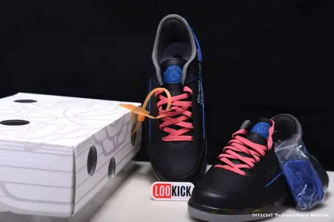 Official Maikesneakers Black DJ4375-004 2 Off-White SP Low Jordan Retro Blue 0529